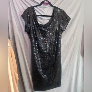 COPY - 16- Black Sequin Dress